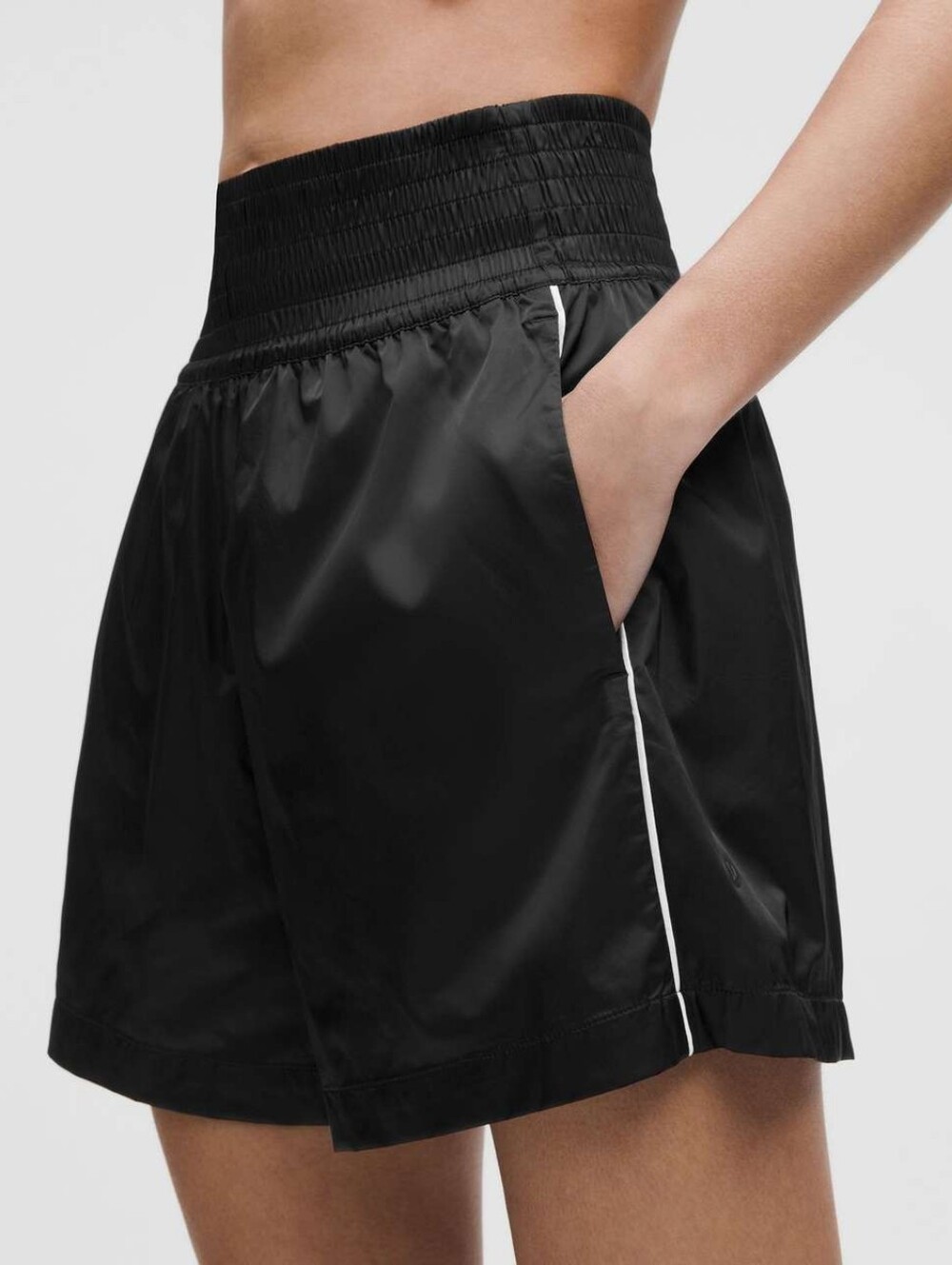Lululemon Stretch Satin Nylon Super-High-Rise Short 5"